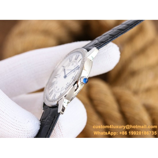 Ronde Solo Date 30mm/36mm SS/LE White Dial 3WF MY9015