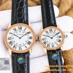 Ronde Solo Date 30mm/36mm RG/LE White Dial 3WF MY9015