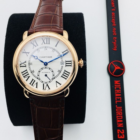 Cartier Ronde Louis 40mm RG/LE White Dial RMN EGF 1904-PS