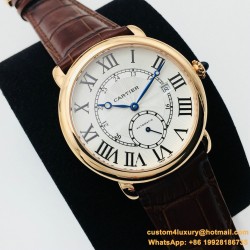 Cartier Ronde Louis 40mm RG/LE White Dial RMN EGF 1904-PS