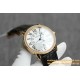 Ronde Solo Date 42mm Dia RG/LE White Dial TWF MY9015