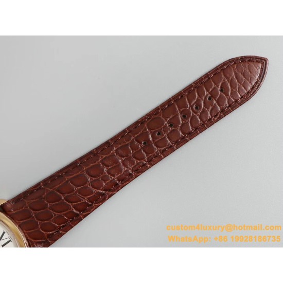 Ronde Solo Date 42mm RG/LE White Dial TWF MY9015