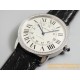Ronde Solo Date 42mm Diam SS/LE White Dial TWF MY9015