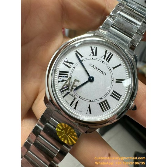Ronde Must 36mm SS/SS White Dial AF Quartz