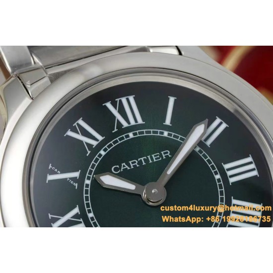 Ronde Must 29mm SS/SS Green Dial AF Quartz