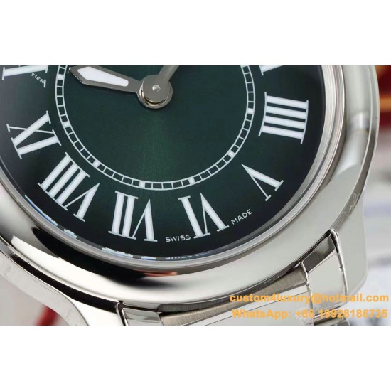 Ronde Must 29mm SS/SS Green Dial AF Quartz