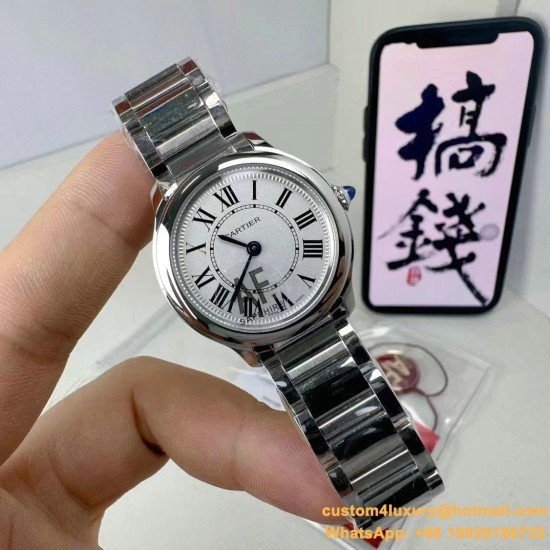 Ronde Must 29mm SS/SS White Dial AF Quartz