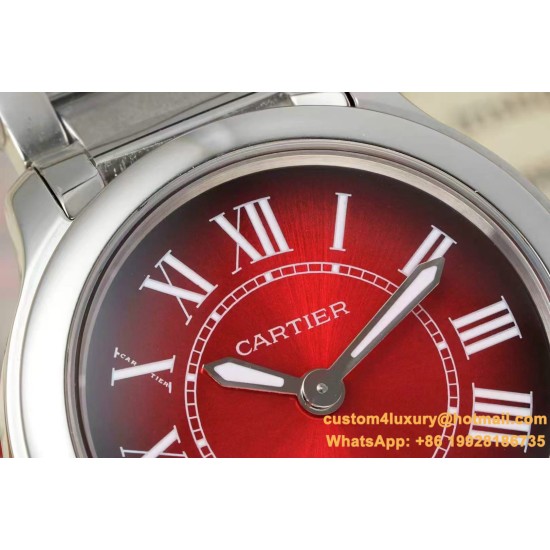 Ronde Must 29mm SS/SS Red Dial AF Quartz