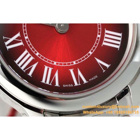 Ronde Must 29mm SS/SS Red Dial AF Quartz