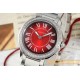 Ronde Must 29mm Diam SS/SS Red Dial AF Quartz