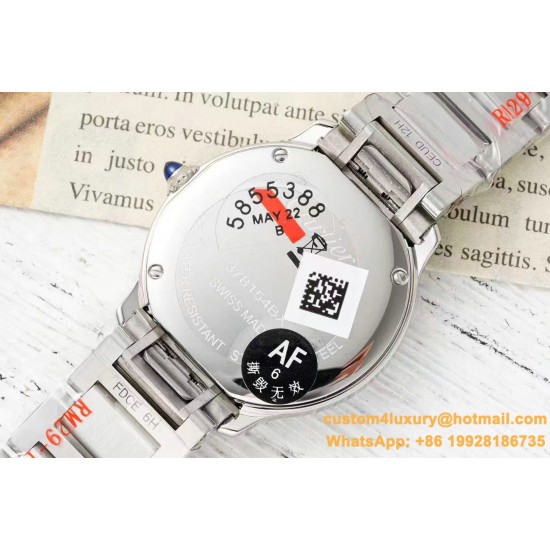 Ronde Must 29mm Diam SS/SS Red Dial AF Quartz