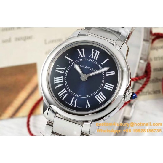 Ronde Must 29mm SS/SS Blue Dial AF Quartz