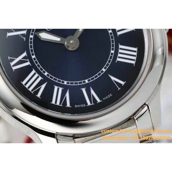 Ronde Must 29mm SS/SS Blue Dial AF Quartz