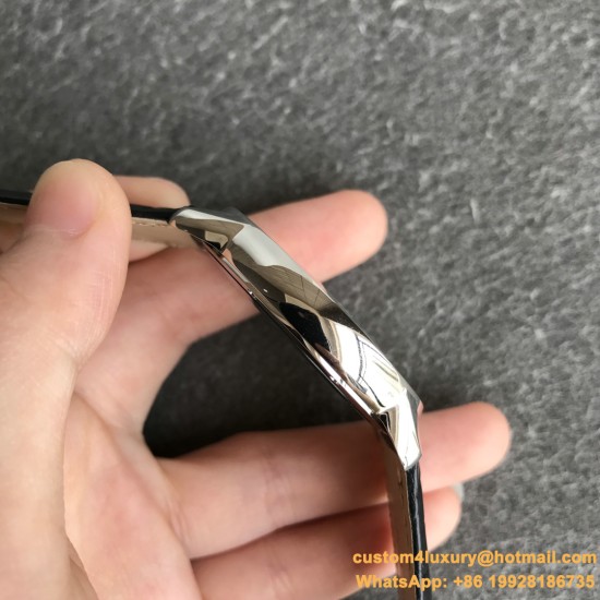 Ronde Solo Date 42mm Togo SS/LE White Dial AF MY9015