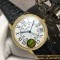 Ronde Solo Date 42mm Dia YG/LE White Dial GBF MY9015