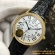 Ronde Solo Date 42mm Dia YG/LE White Dial GBF MY9015