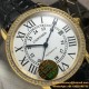 Ronde Solo Date 42mm Dia YG/LE White Dial GBF MY9015