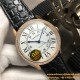 Ronde Solo Date 42mm Dia RG/LE White Dial GBF MY9015