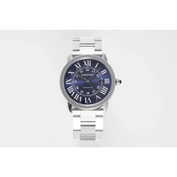 Ronde Solo Date 42mm SS/SS Blue Dial AF MY9015