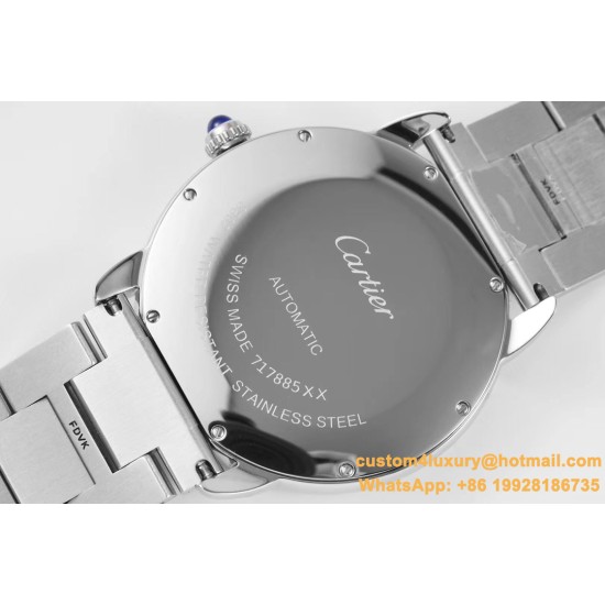 Ronde Solo Date 42mm SS/SS Blue Dial AF MY9015