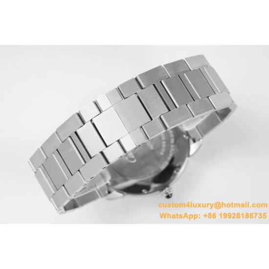 Ronde Solo Date 42mm SS/SS Blue Dial AF MY9015