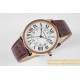 Ronde Solo Date 42mm Dia RG/LE White Dial AF MY9015