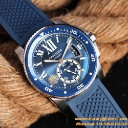 Cartier - Calibre de Cartier 42mm SS/RU Blue F5F 1:1 Cal.1904-PS