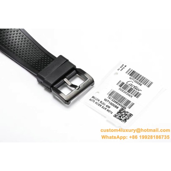 Cartier - Calibre de Cartier 42mm RG/SS/RU Black F5F 1:1 Cal.1904-PS