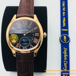 Drive De Cartier Moonphase 40mm RG/LE Black Dial EGF MY9015