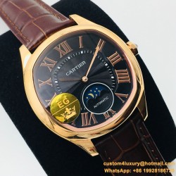Drive De Cartier Moonphase 40mm RG/LE Black Dial EGF MY9015