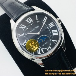 Drive De Cartier Moonphase 40mm SS/LE Black Dial EGF MY9015