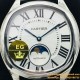 Drive De Cartier Moonphase 40mm SS/LE White Dial EGF MY9015