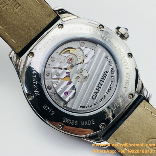 Drive De Cartier Moonphase 40mm SS/LE White Dial EGF MY9015