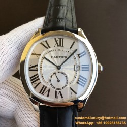 Drive De Cartier WSNM0004 40mm SS/LE White Dial TWF