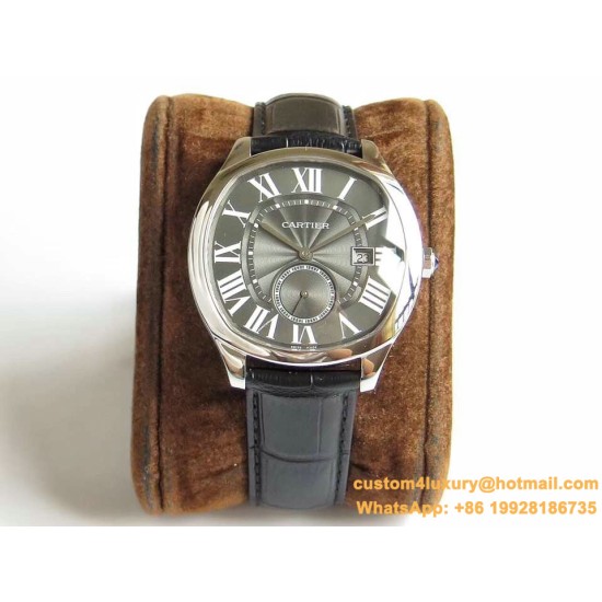 Drive De Cartier WSNM0004 40mm SS/LE Black Dial GSF Automatic
