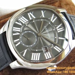Drive De Cartier WSNM0004 40mm SS/LE Black Dial GSF Automatic