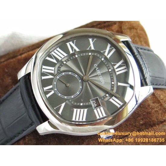 Drive De Cartier WSNM0004 40mm SS/LE Black Dial GSF Automatic
