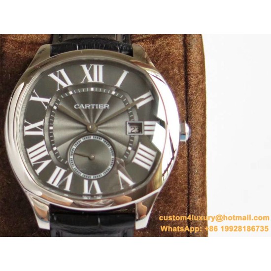 Drive De Cartier WSNM0004 40mm SS/LE Black Dial GSF Automatic
