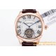 Drive De Cartier 40mm RG/LE White Textured Dial BLSF Tourb