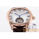 Drive De Cartier 40mm RG/LE White Textured Dial BLSF Tourb