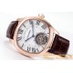 Drive De Cartier 40mm RG/LE White Textured Dial BLSF Tourb