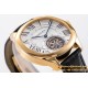 Drive De Cartier 40mm YG/LE White Textured Dial BLSF Tourb