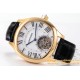 Drive De Cartier 40mm YG/LE White Textured Dial BLSF Tourb