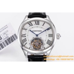 Drive De Cartier 40mm SS/LE White Textured Dial BLSF Tourb
