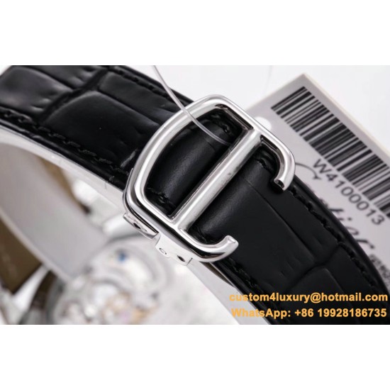 Drive De Cartier 40mm SS/LE White Textured Dial BLSF Tourb
