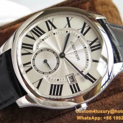 Drive De Cartier WSNM0004 40mm SS/LE White Dial GSF Automatic