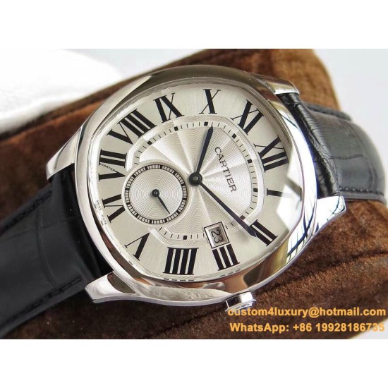 Drive De Cartier WSNM0004 40mm SS/LE White Dial GSF Automatic