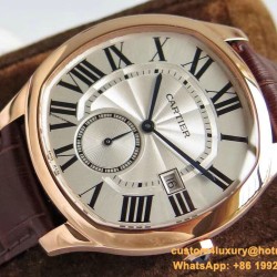 Drive De Cartier WSNM0004 40mm RG/LE White Dial GSF Automatic