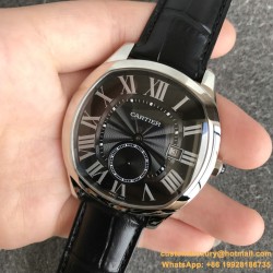 Drive De Cartier WSNM0004 40mm SS/LE Black Dial GSF Automatic