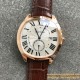Drive De Cartier WSNM0004 40mm RG/LE White Dial GSF Automatic